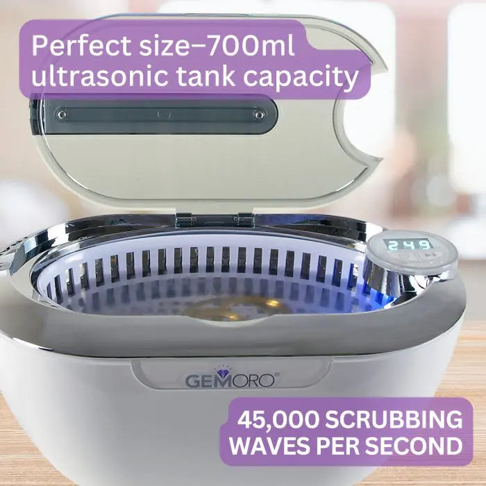 GEMORO LuxeSpa Ultrasonic Cleaner