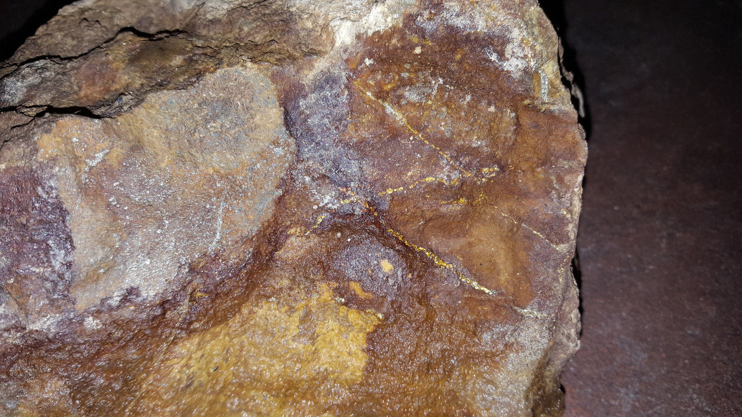 25 LB Genuine Colorado Gold Ore